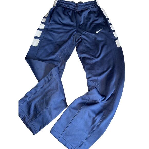 NIKE THERMAFIT pants sweatpants size Small S navy blue - Picture 1 of 4